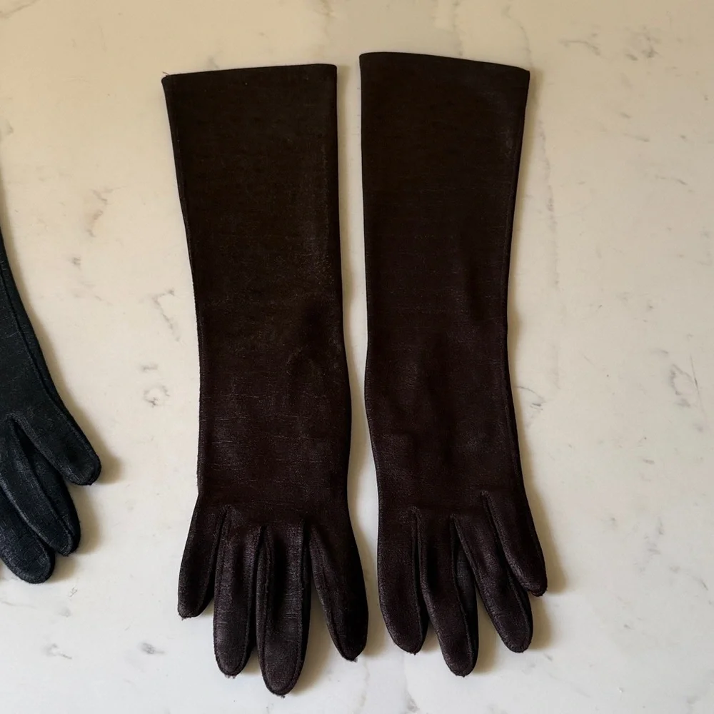 Vintage Long Line Gloves 2 Pair